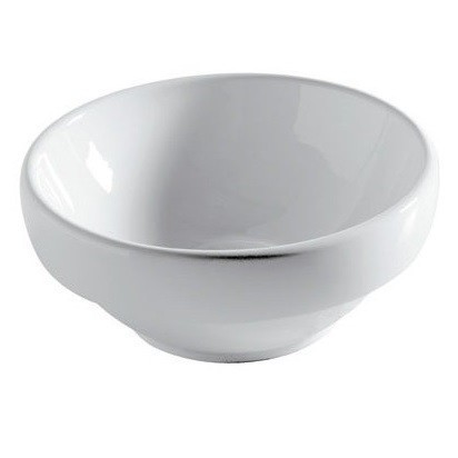 Раковина GALASSIA Ergo 7117 полувстраиваемая без отверстий без перелива цвет белый глянцевый