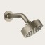 Gessi Верхний душ, 316 Bath Shower, 219*219, цвет черный брашированный металл  54149#707