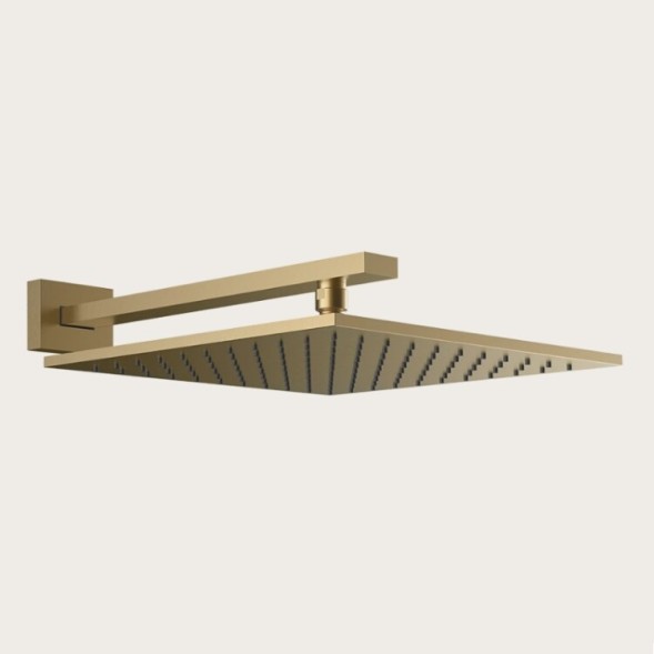 Gessi Верхний душ, Inciso, шг 200*200, цвет  брашированный никель  58152#149
