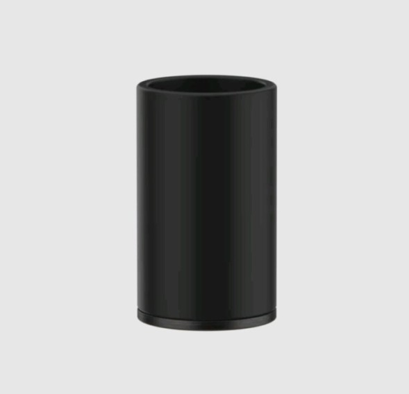 Gessi Стакан, Inciso, шгв 75*75*127, цвет белый#черный металл  58531#706