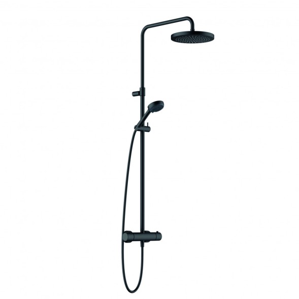 Душевая система KLUDI LOGO DUAL SHOWER SYSTEM 6808239-00 с термостатом