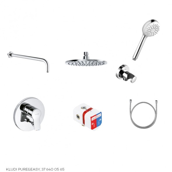 Комплект для душа KLUDI PURE&amp;EASY 376400565 7 в 1