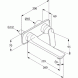 Смеситель KLUDI BALANCE 522478775 для раковины настенный встраиваемый внешняя часть