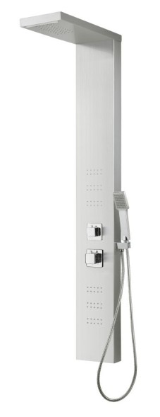 AQG Delta, однорычажный смеситель для душа c набором для душа SETP, цвет хром