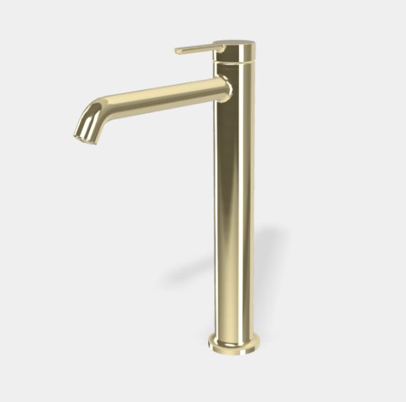 Смеситель для раковины, Fima Carlo Frattini, Snap, цвет-шампань F3111/HHL