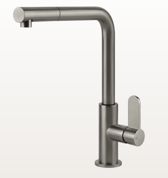 Gessi Смеситель для кухни, Acciaio, цвет сталь брашированная 60537#239
