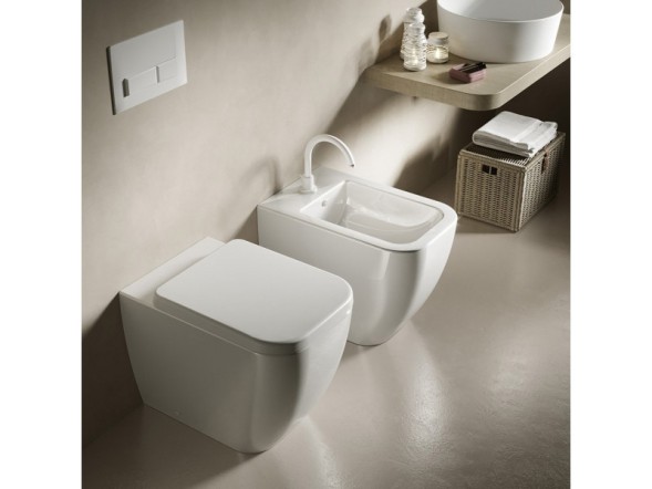 Унитаз HATRIA BIANCA Y1VA01 напольный слив универсальный цвет белый