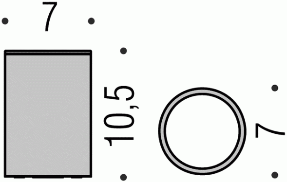 Стакан COLOMBO DESIGN PLUS/MINI W4941 настольный цвет хром