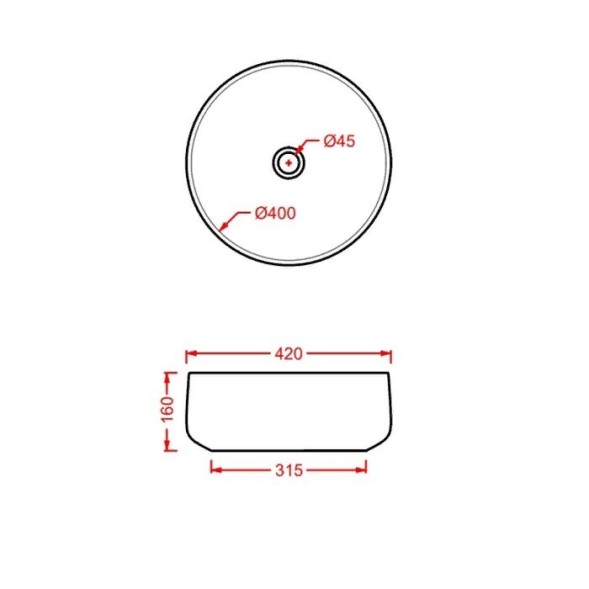 Раковина Artceram Cognac Quadro накладная без отверстий  цвет Grey Olive COL001 15 00