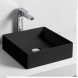 Раковина Artceram Scalino накладная без отверстий  цвет черный матовый SCL001 17 00