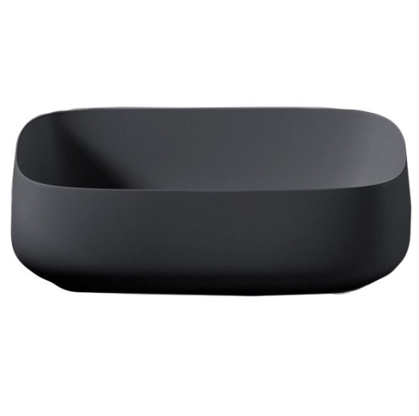 Раковина Artceram Cognac Quadro накладная цвет черный  COL0090300