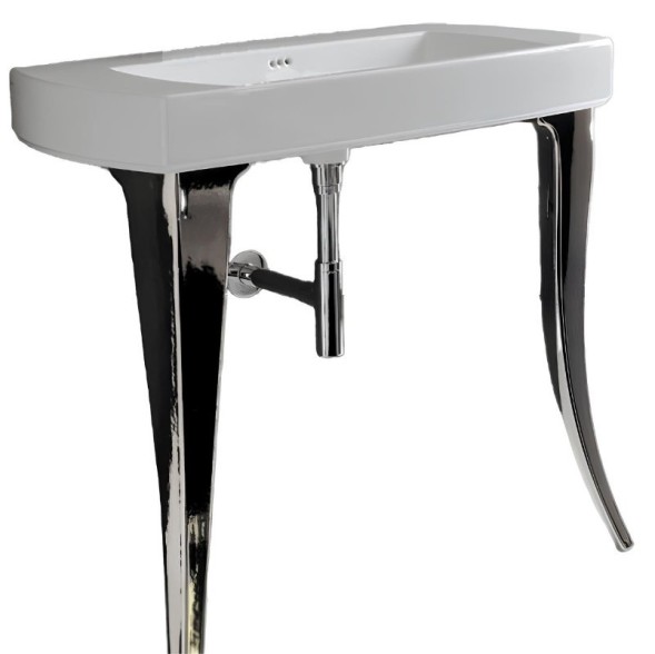 Ножки Artceram Jazz для раковины цвет Argento Silver JZC002 51 00