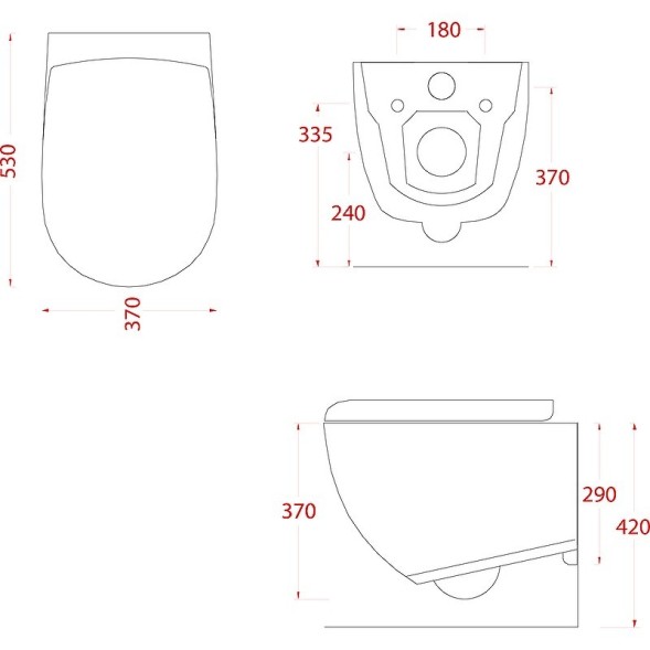 Унитаз Artceram File 2.0 подвесной безободковый цвет белый матовый FLV004 05 30