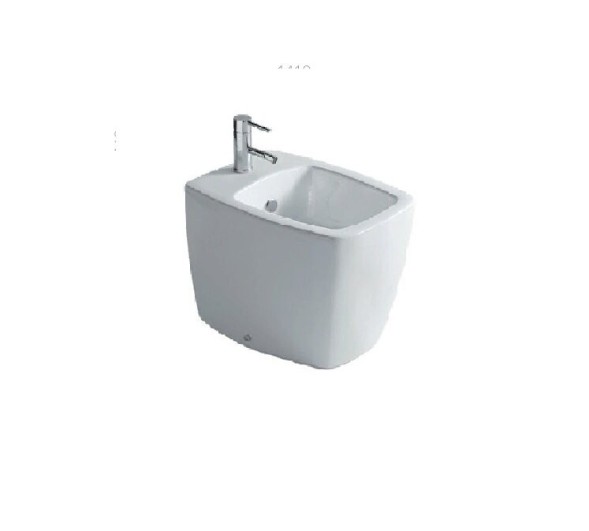 Биде GALASSIA SA02 8960 MT напольное с одним отверстием с крепежом цвет белый матовый