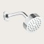 Gessi Верхний душ, 316 Bath Shower, 219*219, цвет черный матовый  54149#299