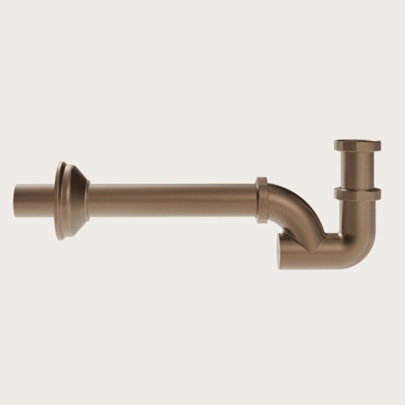 Gessi Сифон, Technical Accessories, для раковины, округлый, 1 1#4", цвет White CN  01377#279