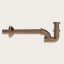 Gessi Сифон, Technical Accessories, для раковины, округлый, 1 1#4", цвет White CN  01377#279