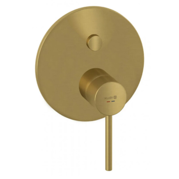 Смеситель KLUDI BOZZ 38659N076 для ванны и душа встраиваемый внешняя часть с автоматическим переключателем воды PUSH&amp;SWITCH