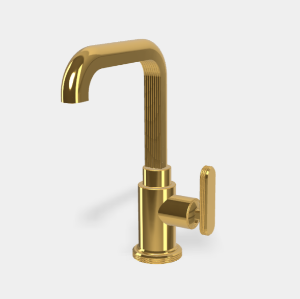 Смеситель для раковины, Fima Carlo Frattini, Park Lane, цвет-золото (Gold, Polished Gold) F1321LOR