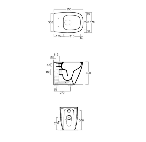Сиденье с крышкой SIMAS FROZEN с микролифтом цвет черный хром FZ004.NE