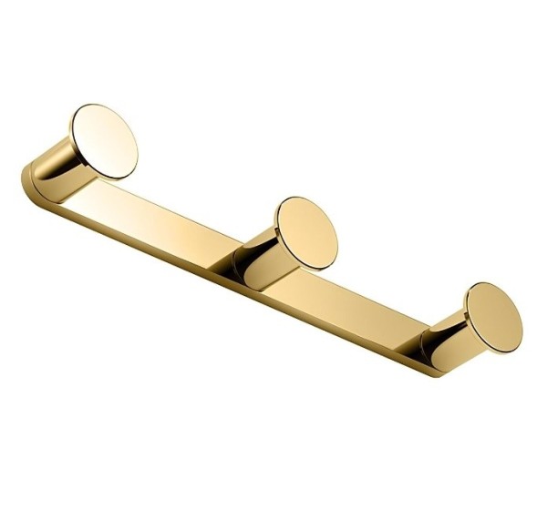 Крючок COLOMBO DESIGN MINI CD117.OM тройной цвет золото матовое