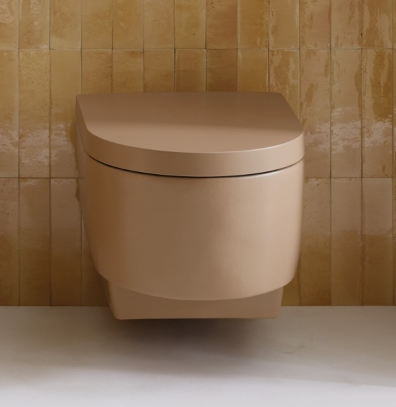 Duravit Сиденье для унитаза, Balcoon, шг 355*432, с микролифтом, DuraShield, цвет Clay terra matt (ПРОДАЕТСЯ ТОЛЬКО В КОМПЛЕКТЕ С ОСНОВНЫМ ИЗДЕЛИЕМ) 002779CB00