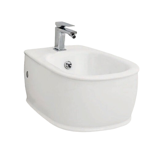 Биде Artceram Azuley подвесной с одним отверстием  цвет белый матовый AZB001 05 00