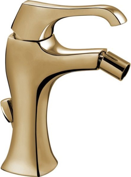 Emmevi Ares, однорычажный смеситель для биде с донным клапаном, цвет бронза 76004/BR