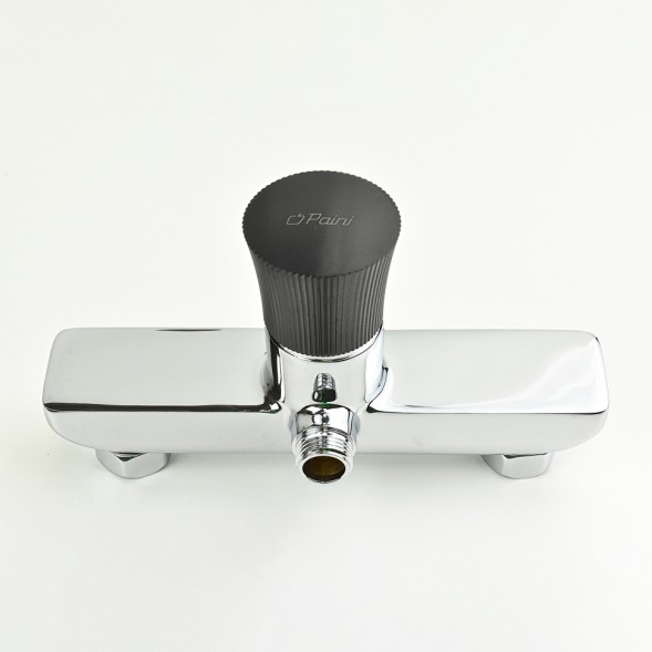 Paini 18CR511PZ Смеситель для душа Домус , хром/брашированный чёрный