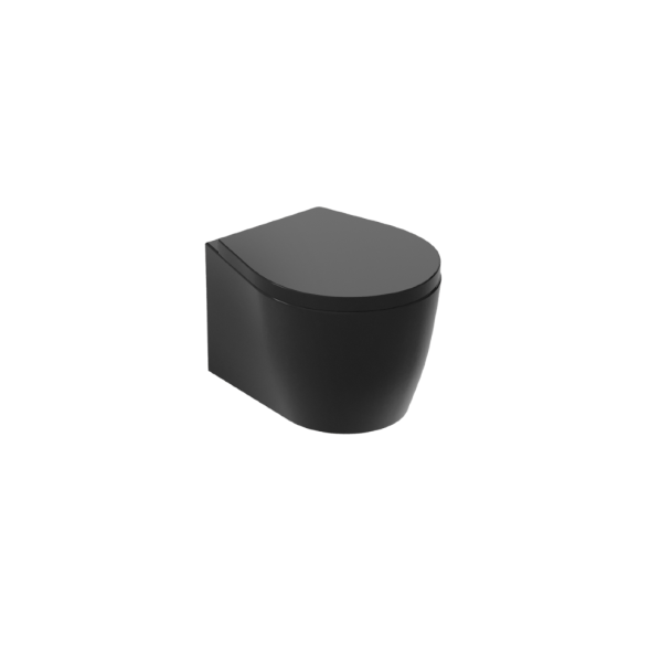 Унитаз GALASSIA xES 9907 NE подвесной цвет черный глянцевый