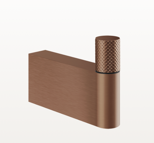 Gessi Крючок, Habito Diamantato, шгв 15*75*56, цвет медь матовая