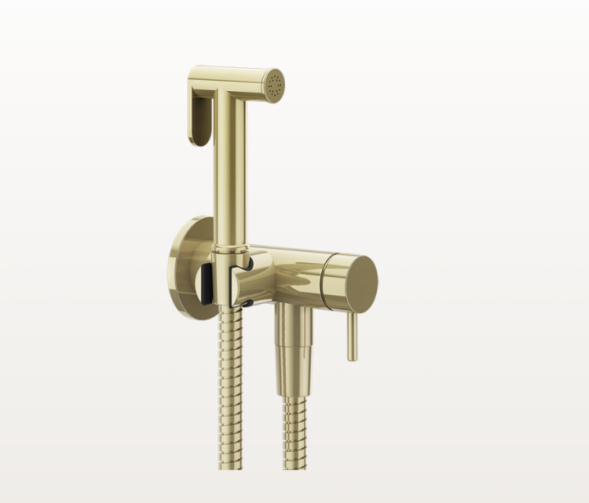 Gessi Гигиенический душ, цвет латунь