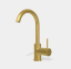 Смеситель для раковины, Fima Carlo Frattini, Spillo Up, цвет-брашированное золото F3041OS