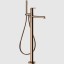Gessi Смеситель для ванны и душа, Ingranaggio, напольный, цвет медь  63528#030