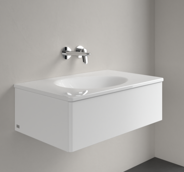 Villeroy&amp;Boch Раковина, Antao, шг 800*500, отверстия для смесителя-1, CeramicPlus, цвет-Almond 4A7581AM