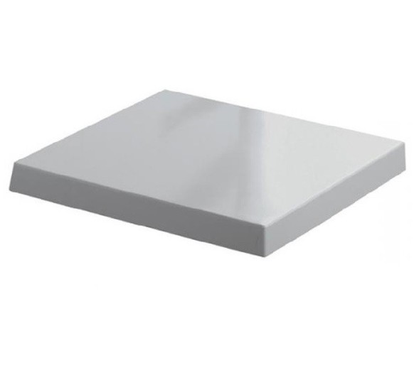 Сиденье с крышкой SIMAS FROZEN цвет белый хром FZ003