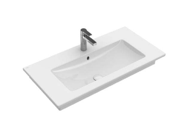 Villeroy&amp;Boch Раковина, Venticello, шгв 1000*500*120, отверстия для смесителя-отсутствуют, цвет-альпийский белый 4104AJ01