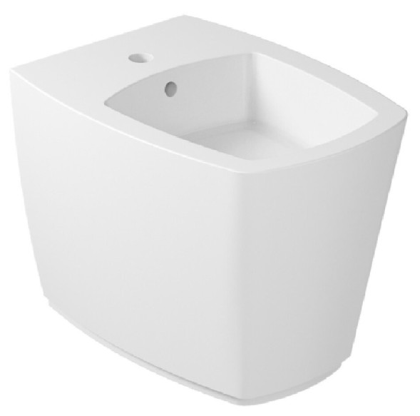 Биде GALASSIA SA02 8960 напольное с одним отверстием с крепежом цвет белый глянцевый