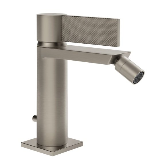 Gessi Смеситель для биде, Inverso Diamantato, цвет Никель матовый 73607#149