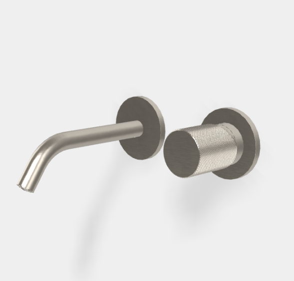 Смеситель для раковины, Fima Carlo Frattini, Spillo Tech, G COLLECTION, цвет-брашированный никель F3051TWX8GSN