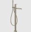 Gessi Смеситель для ванны и душа, Ingranaggio, напольный, цвет Никель матовый 63528#149