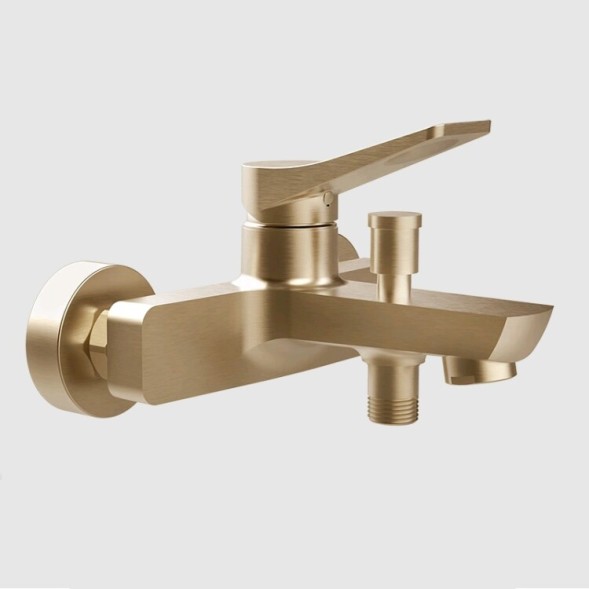 Gessi Смеситель для ванны и душа, Rilievo, цвет брашированная теплая бронза  59013#726