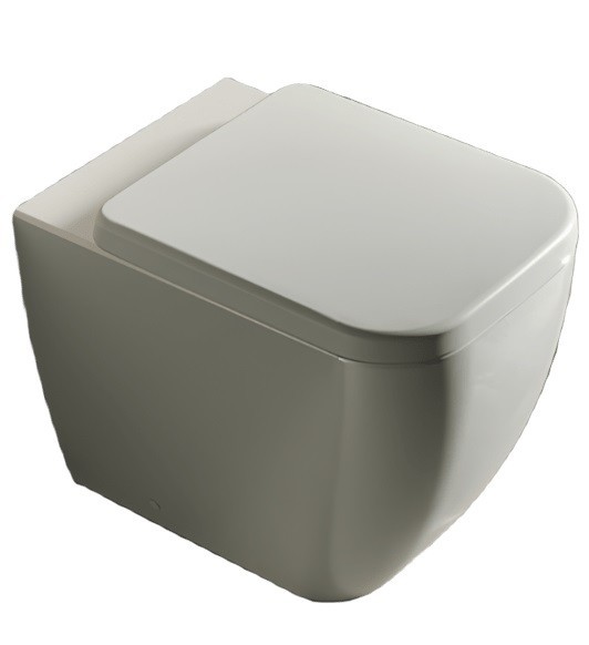 Унитаз HATRIA BIANCA Y3AL01 напольный безободковый слив универсальный цвет белый