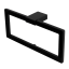 Полотенцедержатель COLOMBO DESIGN MINI Q B5031.NM кольцо цвет черный матовый