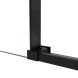 Vincea Душевая дверь Слим Софт (Slim Soft) VDS-1SS100CLB, 1000, черный, стекло прозрачное