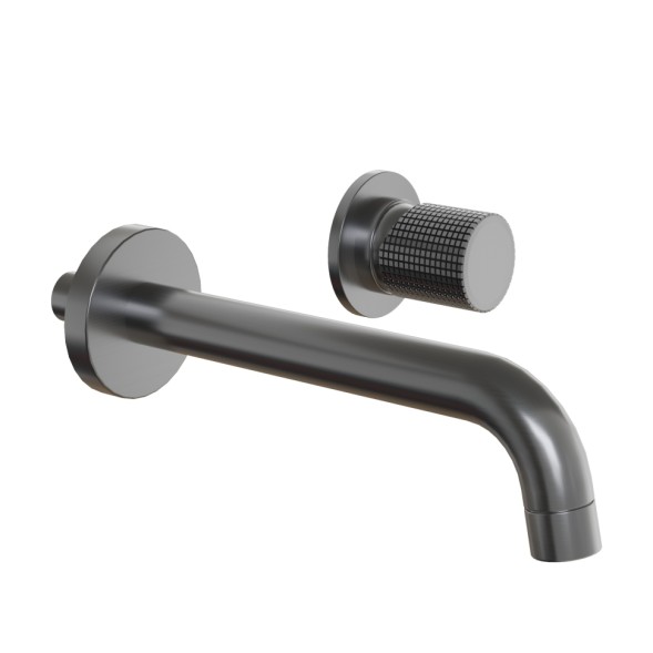 Paini 7GPZ208 Смеситель для раковины Кокс Грип встраиваемый, брашированный чёрный