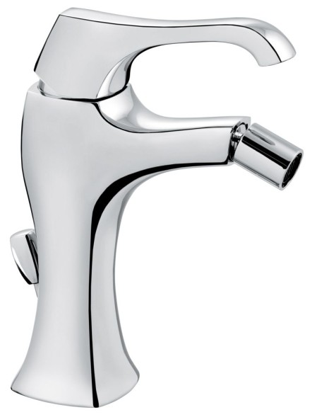 Emmevi Ares, однорычажный смеситель для биде с донным клапаном, цвет хром 76004/CR