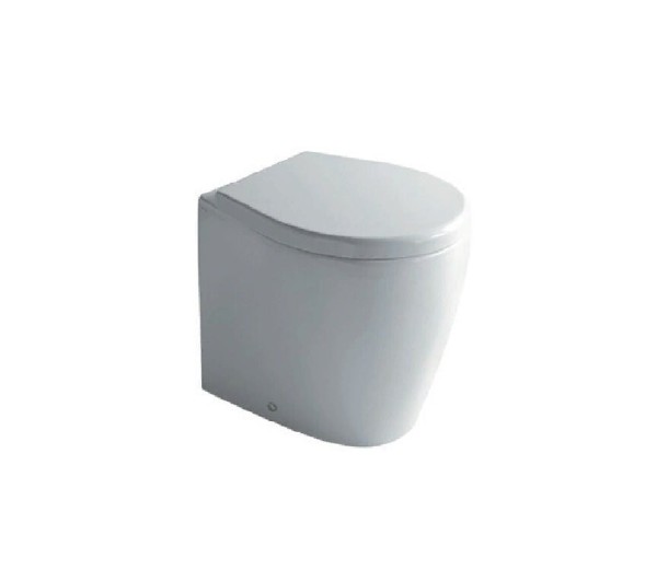 Унитаз GALASSIA xES 9909 MT напольный цвет белый матовый