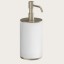 Gessi Дозатор для жидкого мыла, Origini, шгв 75*97*199, цвет дозатора брашированный никель  белый  66437#149