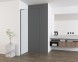 Vincea Душевая перегородка Волк-Ин (Walk-In) VSW-7HA800CLGM, 800*2000, вороненая сталь, стекло прозрачное